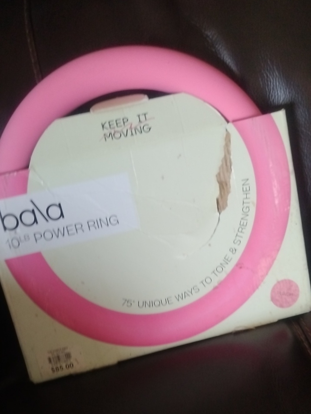 Bala 10 lb Pink Power Ring -Exercise Weight69